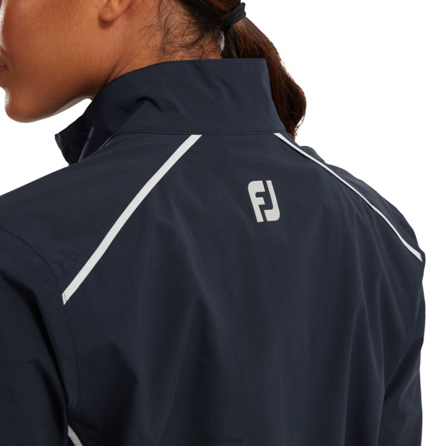 marine-sølv fj hydrolite v2 regnjakke dame R6P2F1530 marine-sølv Footjoy