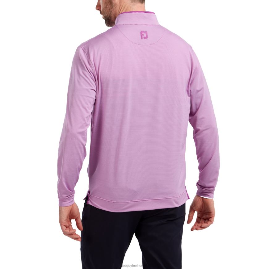 mulberry-hvit lett mikrostripe chill-out R6P2F462 morbær-hvit Footjoy