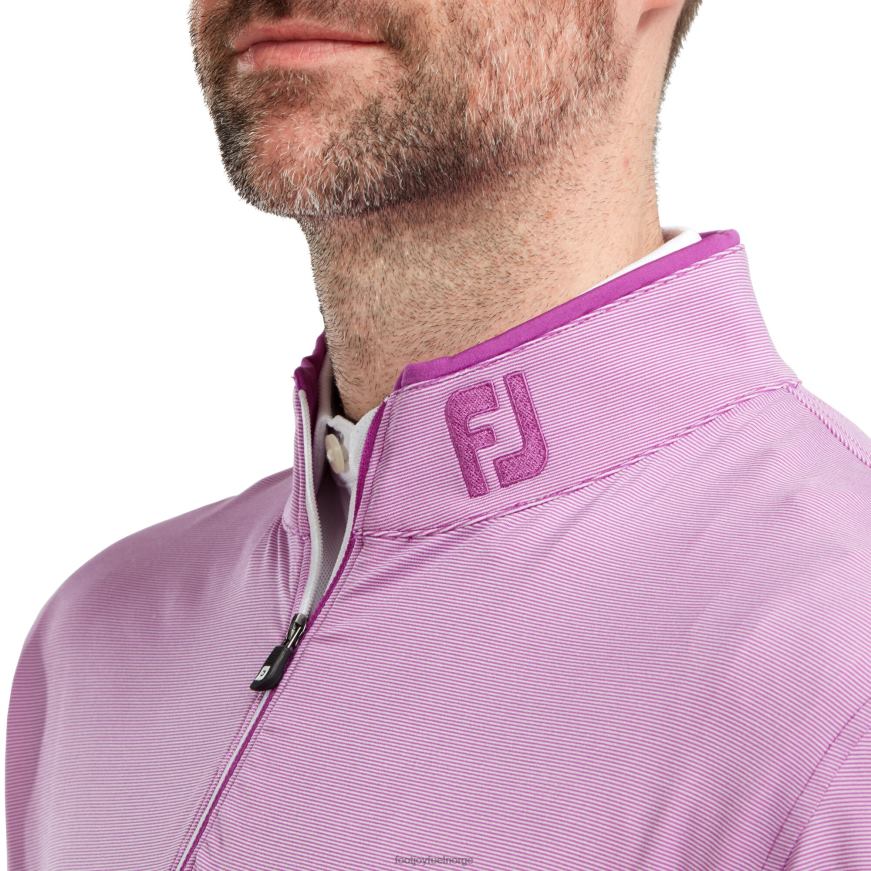 mulberry-hvit lett mikrostripe chill-out R6P2F462 morbær-hvit Footjoy