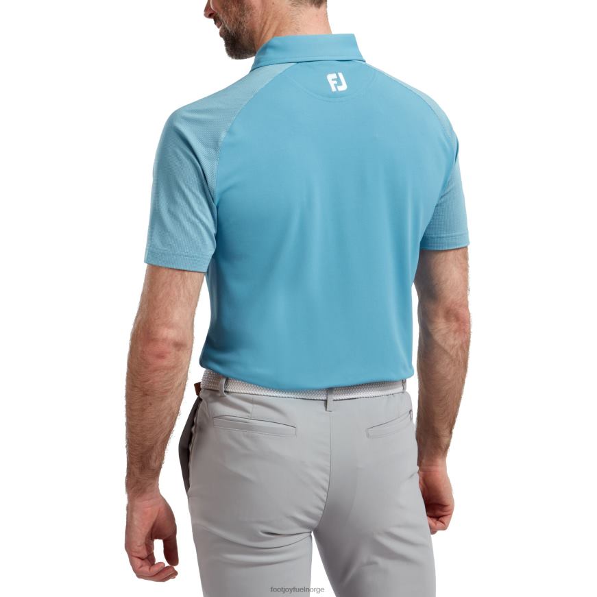 raglan jacquard blokk storm blå R6P2F478 storm blå Footjoy