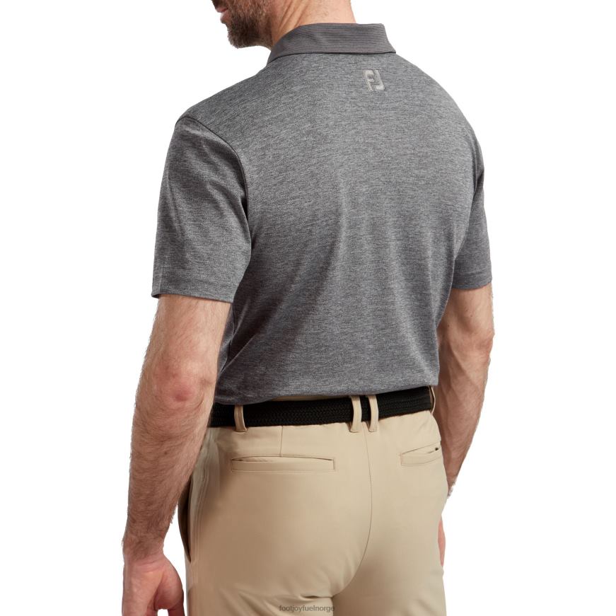 sort lyngpiké med nålestripekant R6P2F482 svart Footjoy