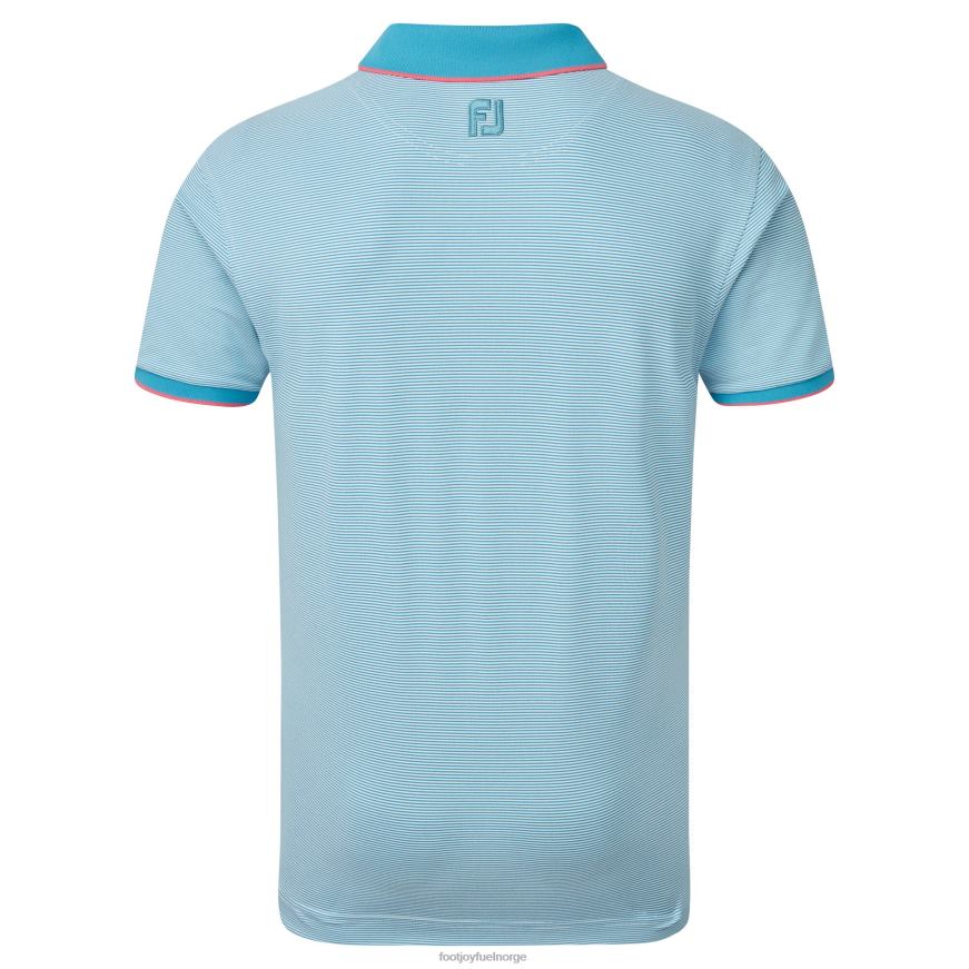 storm blå-hvit piké ministripe R6P2F468 storm blå-hvit Footjoy