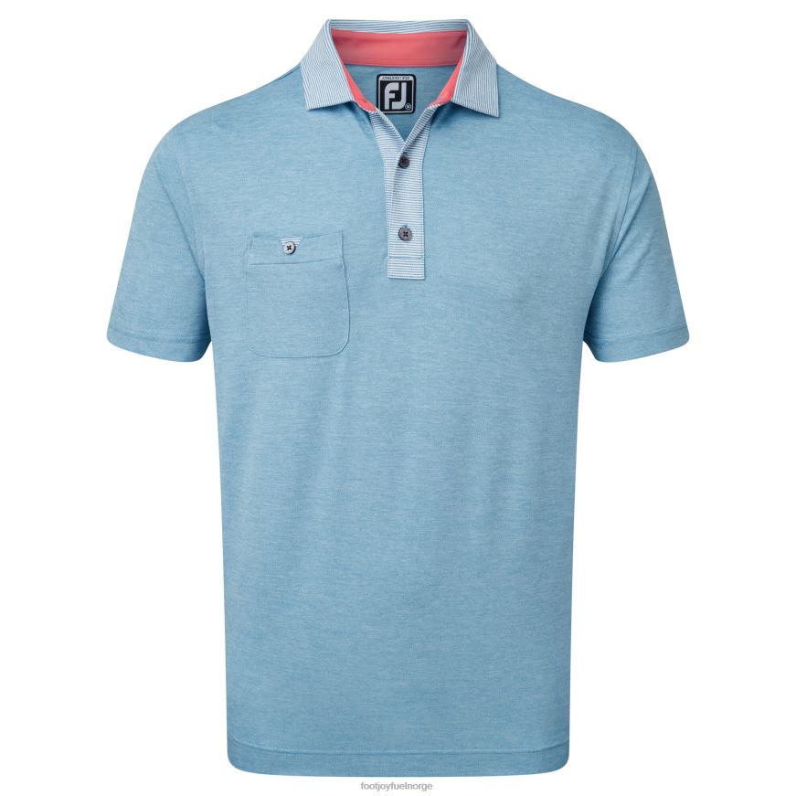 stormblå lyngpiké med nålestripekant R6P2F1289 storm blå Footjoy