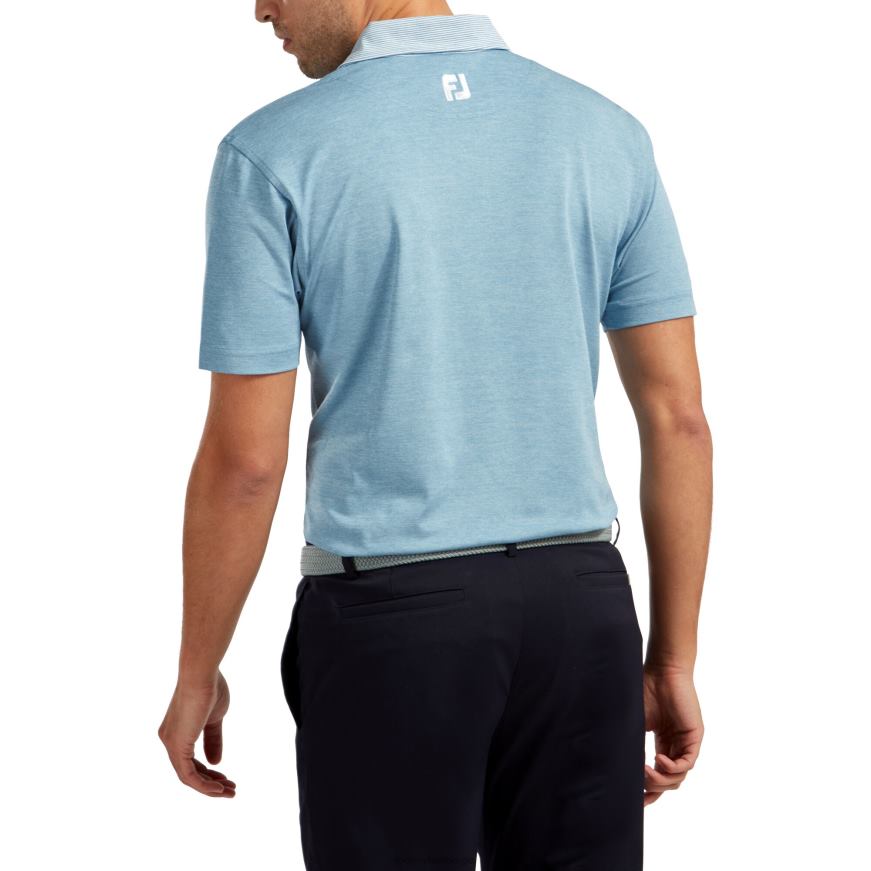 stormblå lyngpiké med nålestripekant R6P2F480 storm blå Footjoy