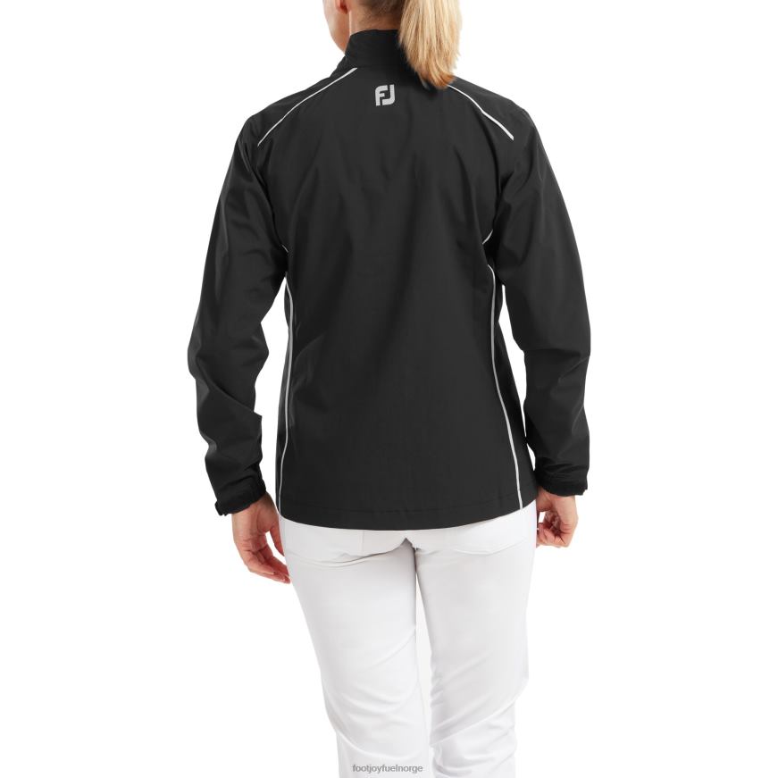 svart-sølv fj hydrolite v2 regnjakke dame R6P2F704 svart-sølv Footjoy