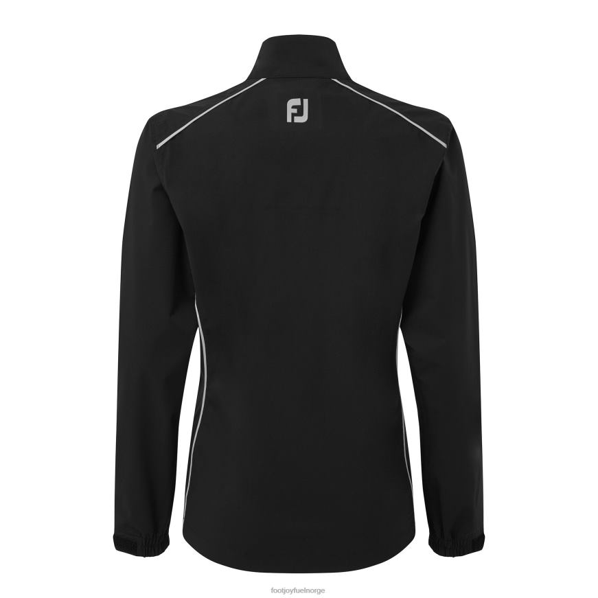 svart-sølv fj hydrolite v2 regnjakke dame R6P2F704 svart-sølv Footjoy